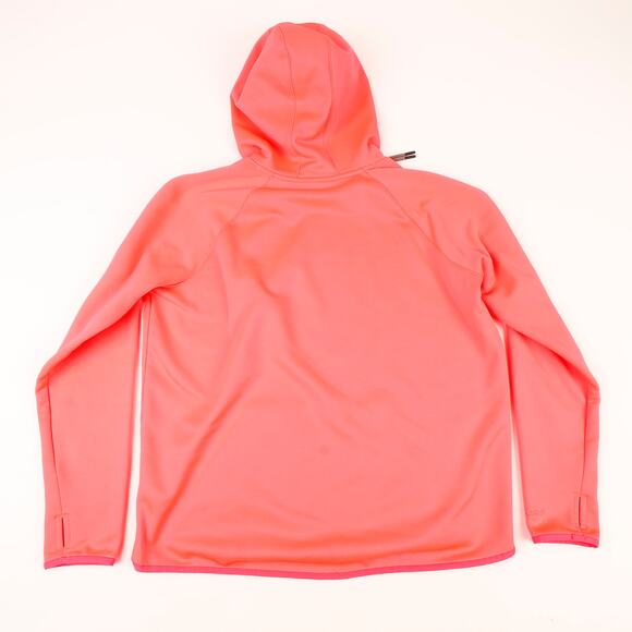 Under Armour Womens XL Cold Gear Real Tree Camo Hoodie Pullover Hot Pink - Picture 2 of 9